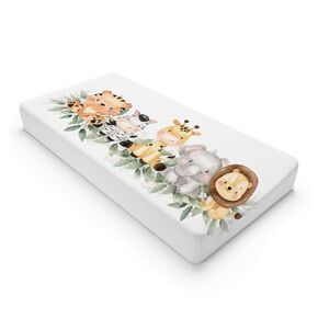 HawSkgFub Farm Life Animal Changing Pad Cover for Baby Girls Boys, Natural Farmland Diaper Change Table Covers, Ultra Soft Stretchy Breathable Safe Snug Fitted Changing Mat Sheets Fit 32"/34" x 16"
