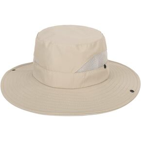 Summer Bucket Sun Hats Boonie Fishing-Hat for Women and Men Wide-Brim Quick-Dry Outdoor UV-Protection Cap Hat