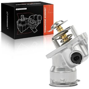 A-Premium Engine Coolant Thermostat Housing Assembly Compatible with Mercedes-Benz E550, GL450, GL550, S450, S550, G550, SL550, R550, CL550, ML550 & Dodge Sprinter 3500 & Freightliner Sprinter 2500