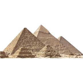 H13010 Great Pyramids Historic Landmark Cardboard Cutout Famous Building Standee Standup