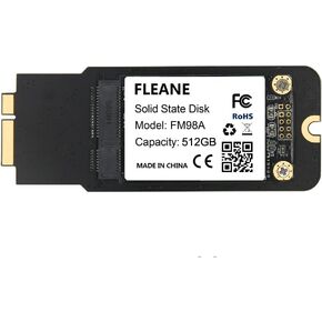 FM98A 1 تيرابايت SSD متوافق مع MacBook Pro A1398 A1425 (أواخر 2012، أوائل 2013)، يتضمن أدوات التثبيت (1 تيرابايت) in Kuwait