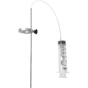 Pit Posse Fork Oil Syringe Level Gauge Motorcycle Tool – 60 Milliliter Capacity – Comes with Adjustable Ring – Durable – Easy to Use