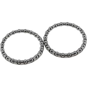 DGZZI 2pcs Bicycle Ball Bearing Retainer Bearing Race Cycling Headset Bearing Bike Parts Repair Accessories (40mm x 32mm x 4mm)