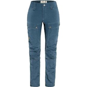 Fjällräven Keb Trousers Curved Indigo Blue 38 (US Womens 6-8) R