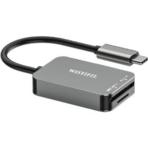 UHS-II High Speed Card Reader, USB C SD 4.0 Memory Card Reader, for SDXC, SDHC, SD, MMC, Micro SDXC, Micro SD, Micro SDHC Card, UHS-II UHS-I Cards, Compatible with MacBook Pro, iPad Pro Samsung S21