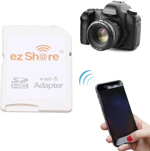 محول Zyyini TF إلى WiFi، كاتب قارئ محول WiFi عالي السرعة لكاميرا SLR، يدعم إعدادات WiFi، محول لنظام Android، لأجهزة iOS، محول للهاتف اللوحي in Saudi Arabia