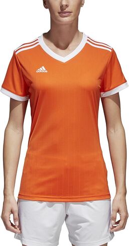 adidas Tabela 18 Jersey - Women's Soccer XS Orange/White in Saudi Arabia