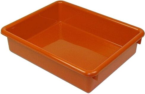 Romanoff Products 3" Stowaway Letter Tray, Orange in Kuwait