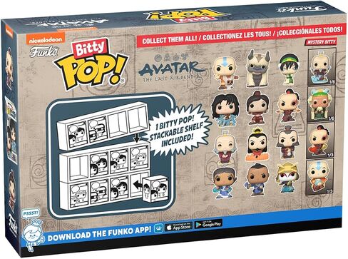 Funko Bitty Pop!: Avatar: The Last Airbender Mini Collectible Toys 4 عبوات - Iroh وAdmiral Zhao وFirelord Ozai وMystery Chase (قد تختلف التصاميم) in Saudi Arabia
