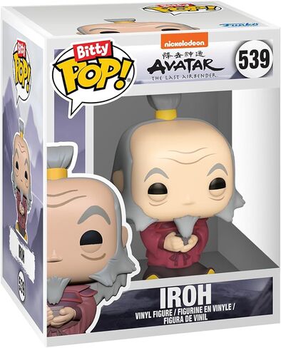 Funko Bitty Pop!: Avatar: The Last Airbender Mini Collectible Toys 4 عبوات - Iroh وAdmiral Zhao وFirelord Ozai وMystery Chase (قد تختلف التصاميم) in Saudi Arabia