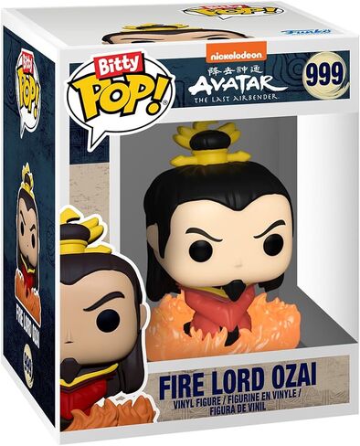 Funko Bitty Pop!: Avatar: The Last Airbender Mini Collectible Toys 4 عبوات - Iroh وAdmiral Zhao وFirelord Ozai وMystery Chase (قد تختلف التصاميم) in Saudi Arabia