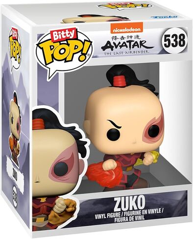 Funko Bitty Pop!: Avatar: The Last Airbender Mini Collectible Toys 4 عبوات - Iroh وAdmiral Zhao وFirelord Ozai وMystery Chase (قد تختلف التصاميم) in Saudi Arabia