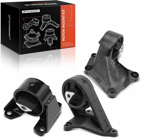 مجموعة حامل محرك وناقل الحركة A-Premium 3 قطع متوافقة مع Jeep WJ Series Grand Cherokee 1999-2004 4.0L، 4WD، ناقل حركة أوتوماتيكي، استبدال # 53054631AB in Saudi Arabia