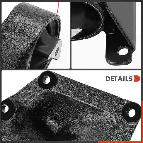 مجموعة حامل محرك وناقل الحركة A-Premium 3 قطع متوافقة مع Jeep WJ Series Grand Cherokee 1999-2004 4.0L، 4WD، ناقل حركة أوتوماتيكي، استبدال # 53054631AB in Saudi Arabia