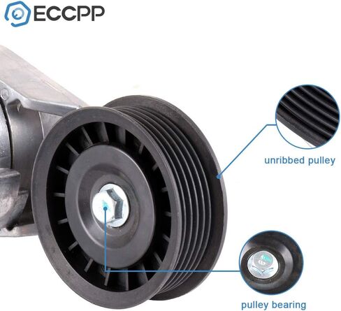 ECCPP Belt Tensioner Assembly Fit for 2002-2007 for Buick Rendezvous 2005-2009 for Chevy Equinox 1997-2006 for Chevy for Malibu 2005-2006 for Chevy Uplander 1999-2005 for Chevy Venture in Saudi Arabia
