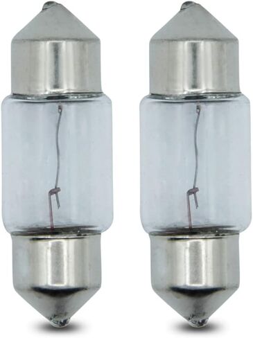 lumenivo 12V Marine Light DE3175 Bulb Replacement for Perko 0071DP0CLR 12V 10 Watt / .80 Amp Double Ended Festoon Bulb, 3175 12V 10W Boat Light Bulb, Aerogarden Light Bulbs - Clear - 1 Pack in Kuwait