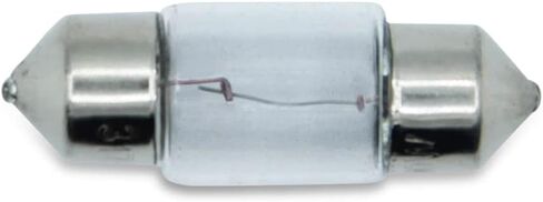 lumenivo 12V Marine Light DE3175 Bulb Replacement for Perko 0071DP0CLR 12V 10 Watt / .80 Amp Double Ended Festoon Bulb, 3175 12V 10W Boat Light Bulb, Aerogarden Light Bulbs - Clear - 1 Pack in Kuwait