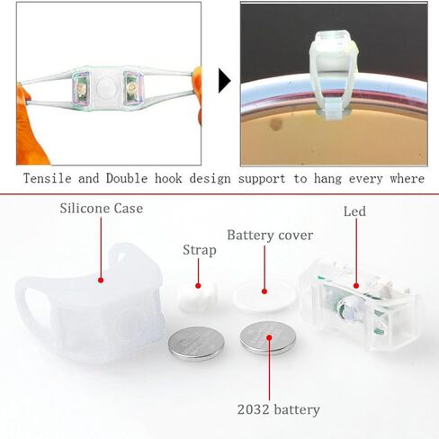 Botepon Marine Boat Bow Led أضواء الملاحة أضواء صارمة أضواء الطوارئ لقارب عائم كاياك زورق يخت قارب قارب سفينة كاتاماران (أبيض) in Kuwait