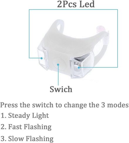 Botepon Marine Boat Bow Led أضواء الملاحة أضواء صارمة أضواء الطوارئ لقارب عائم كاياك زورق يخت قارب قارب سفينة كاتاماران (أبيض) in Kuwait