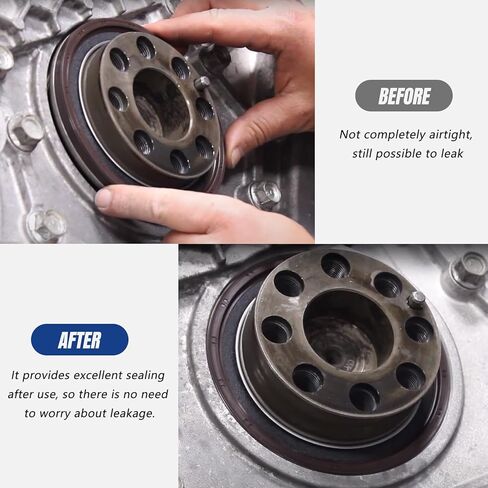 طقم محرك ختم العمود المرفقي الرئيسي الأمامي والخلفي متوافق مع Duramax Diesel 2001-2016 GM 6.6L, LB7 LLY LBZ LMM LML in Kuwait