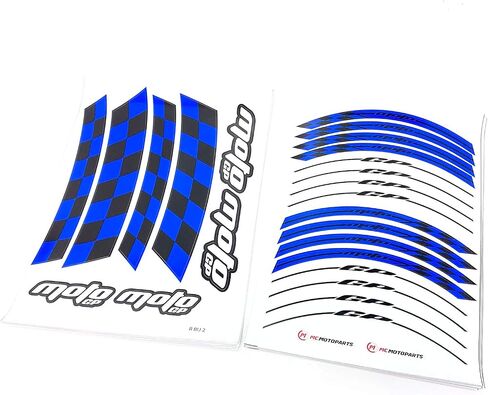 ملصقات حافة عجلة MC MOTOPARTS مقاس 17 بوصة AA01 شريط لاصق جداري متوافق مع CB 1000R 500X CB600F Hornet (برتقالي) in Kuwait