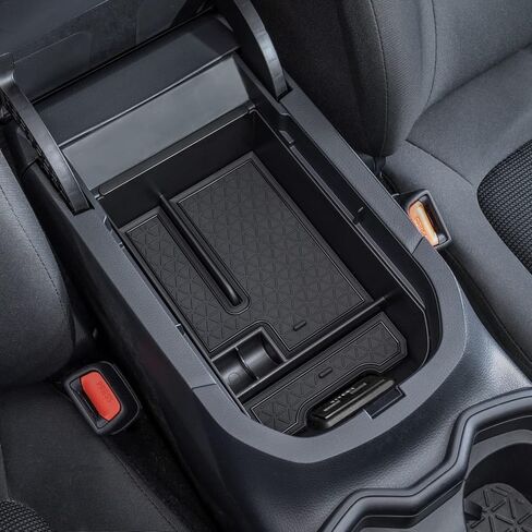 صينية وحدة التحكم المركزية TOPINSTALL متوافقة مع ملحقات Toyota RAV4 2019-2024، منظم صندوق مسند الذراع، صندوق تخزين بلاستيكي ABS in Kuwait