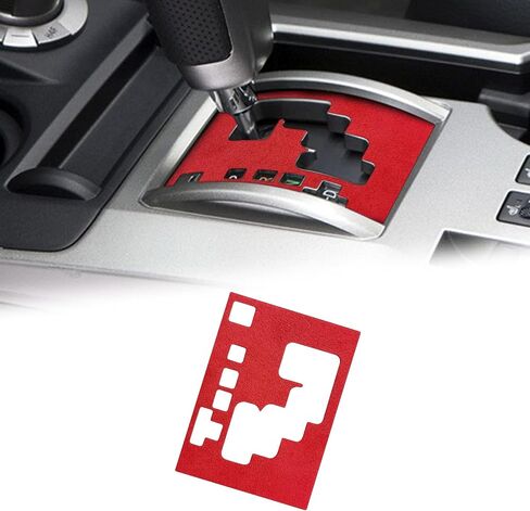 Compatible with Alcantara Suede Center Control Gear Shift Panel Cover Interior Accessories for Toyota 4Runner SUV 2010 2011 2012 2013 2014 2015 2016 2017 2018 2019 2020 2021 2022 2023(Black) in Saudi Arabia