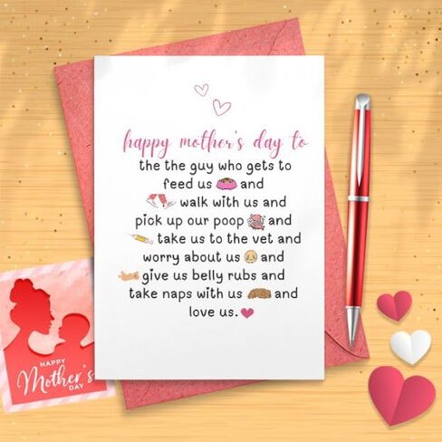 Funny Mother's or Father's Day Card from the Dog Funny Mother's or Father's Day Card from the Dog Funny Mother's or Father' Day [01746] in Saudi Arabia