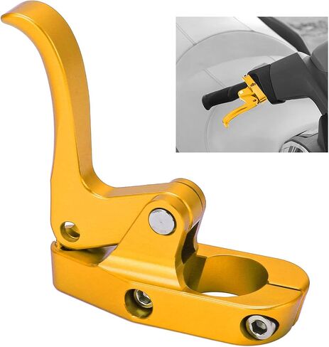 Finger Throttle, Finger Throttle Short Clutch Lever Throttle Thumb Assembly Replacement for (Black) in Saudi Arabia