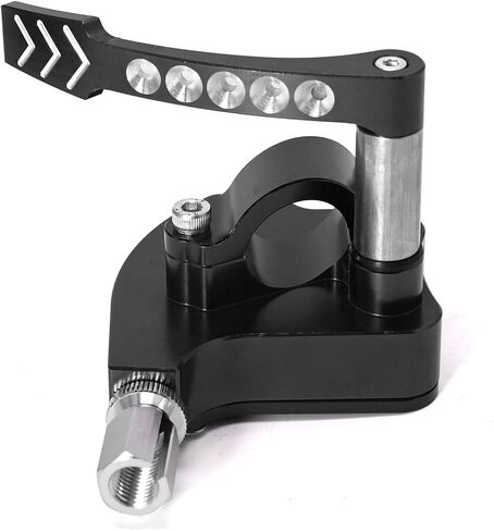 7/8" 22mm Universal Billet Throttle Thumb Assembly, ATV Throttle Lever Thumb Controller, Replacement for Yamaha Suzuki Polaris Can-Am Kawasaki Honda Arctic Cat KYMCO Dirt Bike ATV Quad, Black in Saudi Arabia