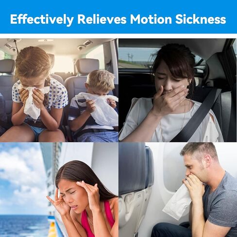 40 قطعة من لصقات دوار الحركة، رقعة دوار البحر خلف الأذن للسيارة، وركوب القوارب، والرحلات البحرية، ورحلات الطائرة بدون نعاس (40 قطعة) in Kuwait