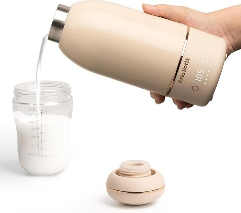 Portable Baby Bottle Warmer for Breastmilk: Fast 3-Minute Quick Warm Baby Milk & Water Warmer - A Travel Essential for On-The-Go in Saudi Arabia