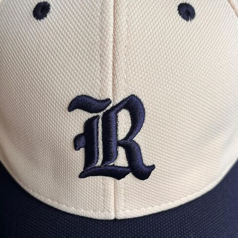 قبعات Bukesiyi R Letter 3D مطرزة للأطفال الصغار والأولاد والبنات، قبعة بيسبول للأطفال من نسيج الوافل مع أكريليك لمدة 2-8 سنوات، أزرق داكن بيج in Kuwait