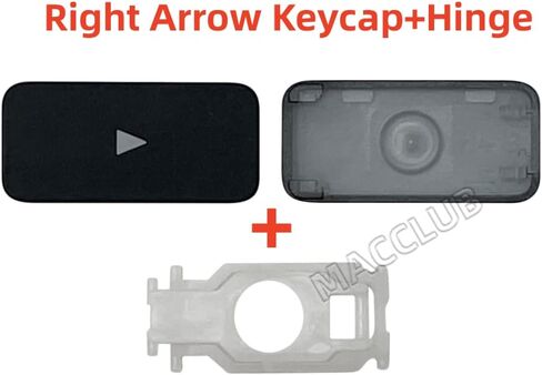 Replacement Right Left UP Down Arrow Keycap and Hinges for MacBook Pro/Air Model A2141 A2251 A2289 A2179 A2337 A2338 A2442 A2485 A2681（M1 M2） Keyboard to Replace The Right Arrow Key Cap and Hinge in Saudi Arabia