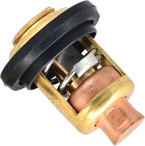 75692Q2 Thermostat Kit (2) V6 143 Degree 75692T Compatible with Mercury Marine 135-150HP 175HP 200HP Compatible with GLM 13340 30610 Compatible with Evinrude Johnson 310058 in Saudi Arabia