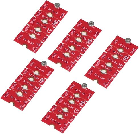 JMT NGFF NVME M2 M2PLUS 2230 to 2280 Adapter Card 2230, 2242, 2260, 2280 Extended Transfer Long Size Change for M.2 U.2 M3 M.3 SSD (1Piece) in Kuwait