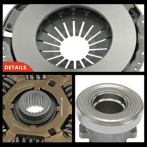 مجموعة قابض ناقل الحركة A-Premium متوافقة مع Nissan Pathfinder 1987، Pickup 1995-1996، 720 1983-1986، D21 1986-1994، 2.0L 2.4L in Saudi Arabia