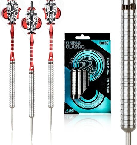 ONE80 90% VHD رأس من التنجستين، نمط أسطواني احترافي مع رحلات إضافية، وأعمدة ومبراة، وتغليف صندوق هدايا in Kuwait