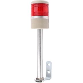DC12V / 24V إشارة تحذير صناعية متعددة الطبقات برج كومة ضوء المصباح إنذار الحذر آلات 110V / 220V فلاش ثابت (2 طبقة ثابتة، DC 24V- لمبة التنغستن) in Kuwait