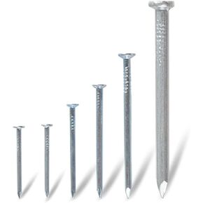 Kichvoe 165Pcs Picture Hanging Nails and Brad Nails Assortment Kit with 6 Sizes for Woodworking Concrete Walls Drywall and Furniture Projects in Kuwait