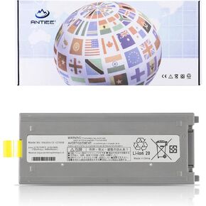 استبدال بطارية ANTIEE CF-VZSU0QW CF-20 لجهاز Panasonic ToughBook Toughpad FZ-A2 Mk1 للكمبيوتر اللوحي XP CF-VZSU0QJS CF-VZSU0QK CF-VZSU0QR 11.4V 2600mAh 30Wh in Kuwait