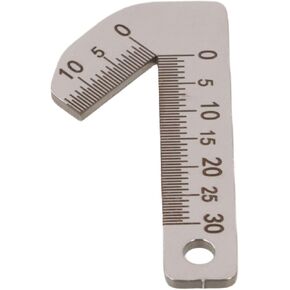 Precise 0 15mm Stainless Steel Chamfer Caliper Measuring Gauge For Use In Engineering Workshops And DIY Craft Projects(45° small) in Kuwait