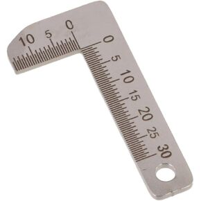 Precise 0 15mm Stainless Steel Chamfer Caliper Measuring Gauge For Use In Engineering Workshops And DIY Craft Projects(90°small) in Kuwait