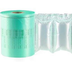 وسائد هوائية MINI AIR EASI EA2/EA2S للشحن، أكياس هوائية للتغليف، 8 بوصات × 4 بوصات 4000 قطعة 1312 قدمًا لكل لفة، حشو صندوق لوازم قابل للنفخ، طبقة وسادة هوائية، لفة واحدة in Kuwait