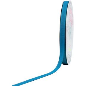Creative Ideas Solid 3/8-Inch Grosgrain Ribbon, 50-Yard, Turquoise in Kuwait
