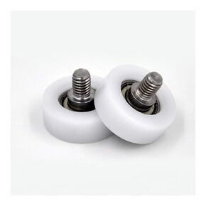 Power Transmission Products 625ZZ Screw Pulley Bearing OD 25 mm M68 Doors and Windows Roller Mute Wheel POM 625 ZZ Plastic Covered Bearings Ball Bearings in Kuwait