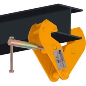 OZ Lifting OZ5BC Beam Clamp 5 Ton Capacity Fits Beam Flange Range 3.54""-12.60"" - 1 Each in Saudi Arabia
