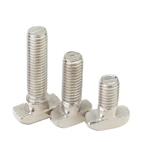 Hammer Head T Bolts, T Hammer Head Bolts M5 M6 M8 10 Pcs 304 Stainless Steel for Aluminum Profiles(Eu40 m8*30mm) in Kuwait