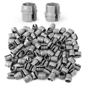 200Pcs 1/2Inch Non-Metallic Electrical Cable Connector, Junction Box Connector Single Cables 14 Awg~8Awg, Two Cables 2x14 AWG~2x10 AWG in Kuwait