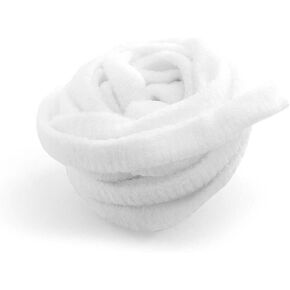 MediChoice Tubular Bandages, Net Stretch, Elastic and Polyester, White, Fits Medium Hand Arm Leg Foot, Size 3, 25 Yards (Each of 1) in Kuwait